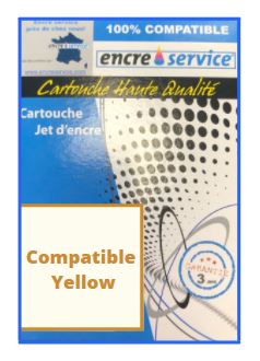 Cartouche compatible Jaune Encre Service