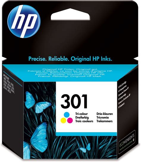 cartouche encre HP 301 couleurs